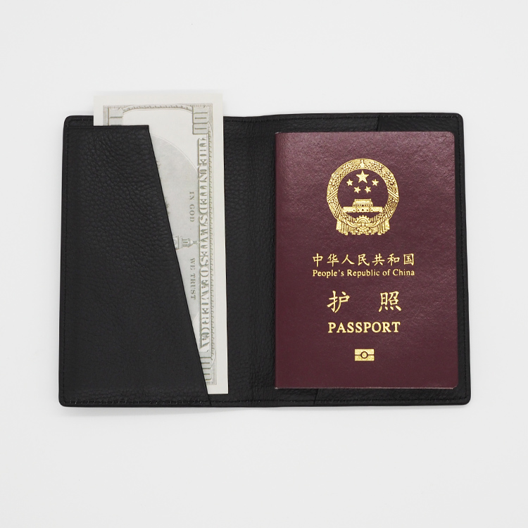 奢华rfid阻止旅行钱包定制家庭个性真皮护照夹