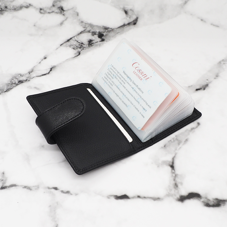 2021最新型号RFID真皮锁信用卡夹